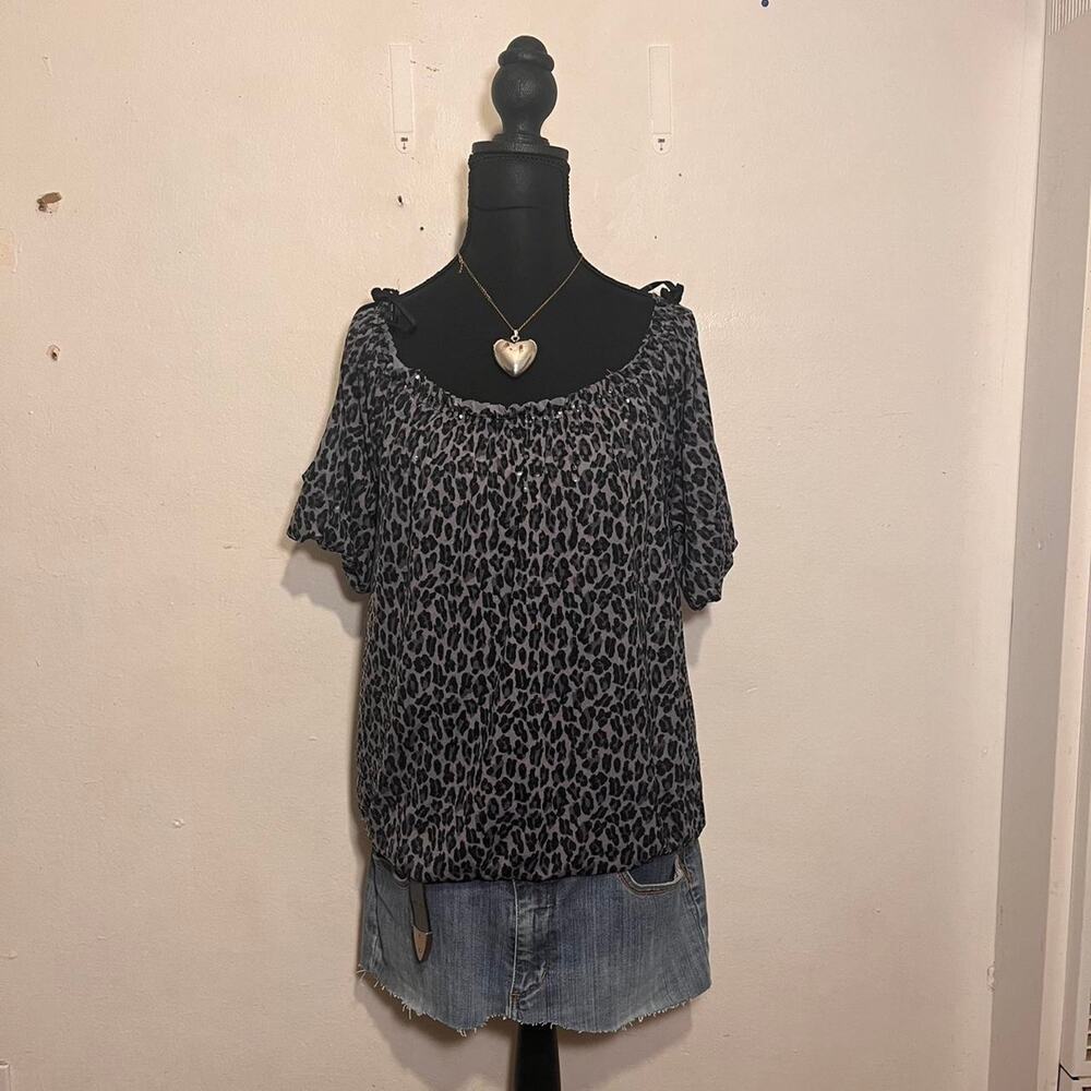 Y2k mcbling vintage express black